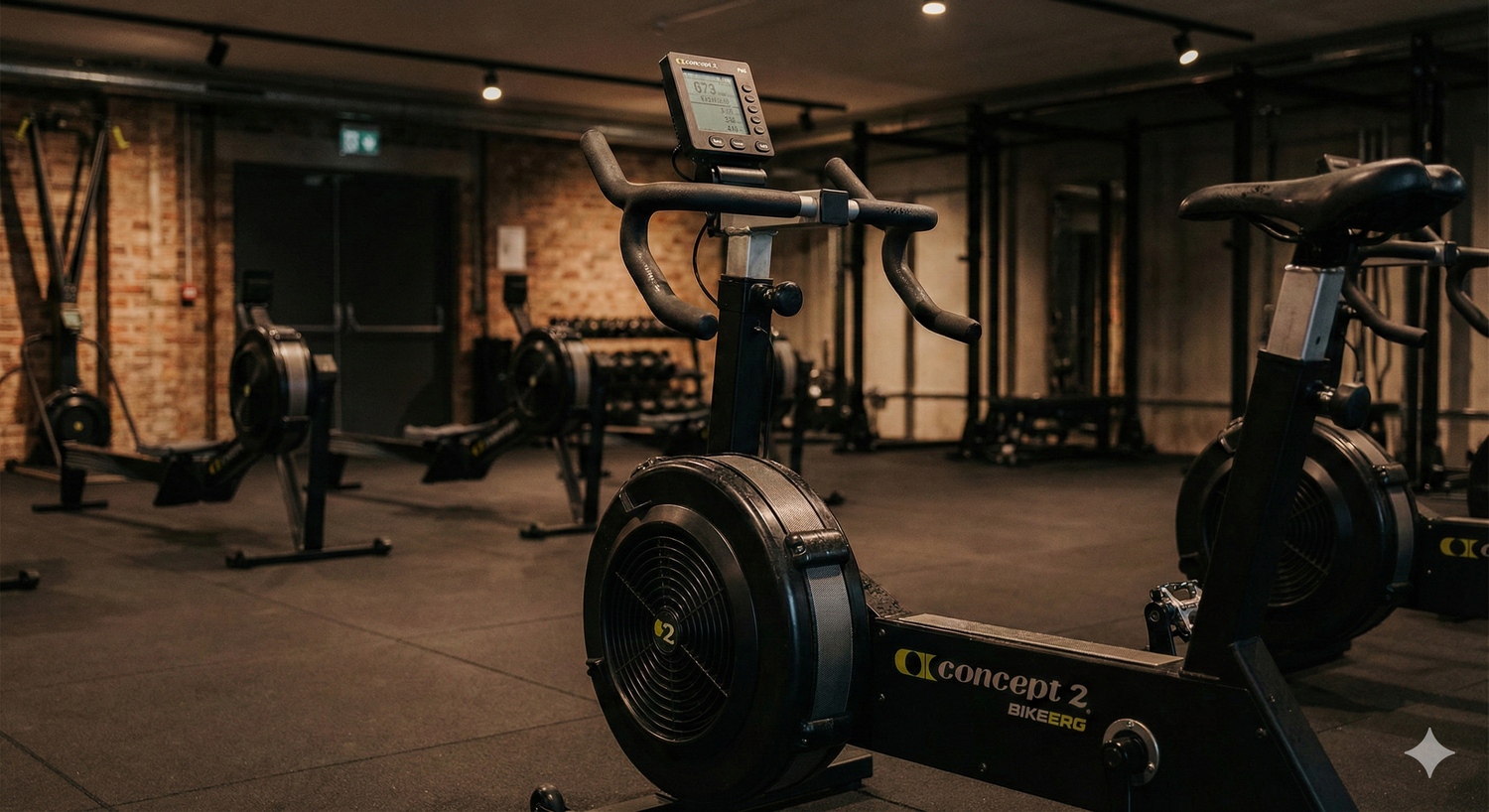 BikeErg Concept2 en location